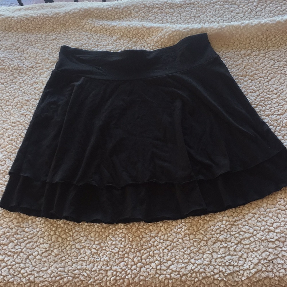 5x$15 Loft Black Mini Skirt
